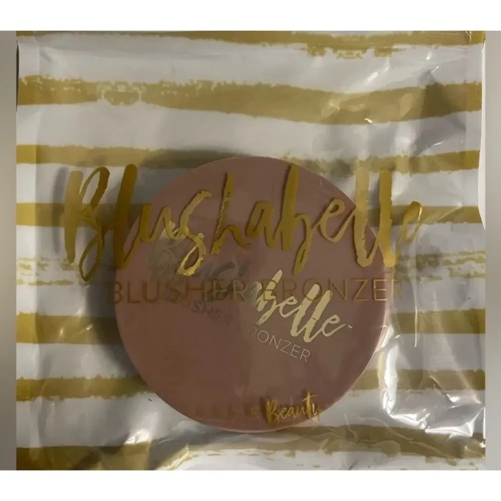 Belle Beauty Blushabelle - CORAL CRUSH Blush Bronzer Kim Gravel 0.32 oz SEALED
